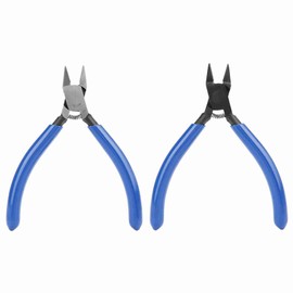 4" Mini Electrical Diagonal Pliers High Hardness Wire Cable Cutters Snips Cutting Nippers Tools