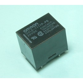 (RR #20) 6pcs Omron Relay 20vdc SPST G5LE-1117P-PS 10A 250vac, 8A 30vdc