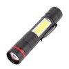 LED Flashlight Multifunction Highlight Telescopic Zoom Rechargeable Waterproof Mini Flashlight
