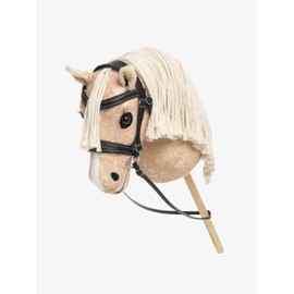 LeMieux Hobby Horse Competition Bridle Black - Padded Leather - Educational Toy