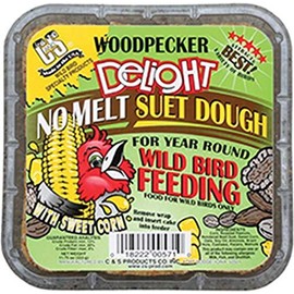 C&S Woodpecker Delight No-Melt Suet Dough