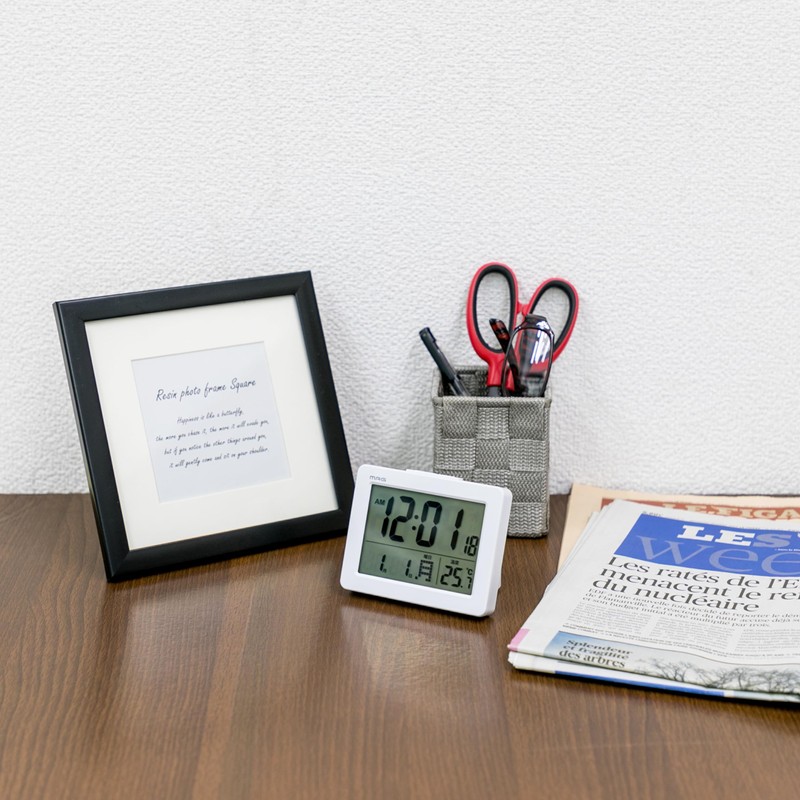 MAG T-779A WH-Z Digital Brim Backlight Alarm Clock with Snooze