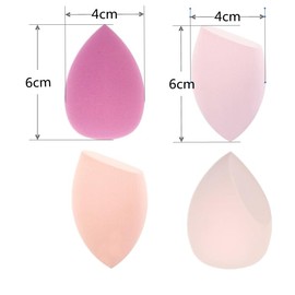 ZHIYE Makeup Sponge, 8 PCS Beauty Makeup Blending Sponge Puff Blender Foundation Sponge Concealer Sponge Applicator Sponges