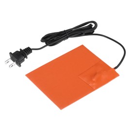 MECCANIXITY Silicone Heating Pad, 120V 150W Car Engine Block Oil Pan Heater Heater Strip for Constant Temperature 127mm x 102mm