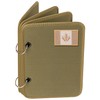 IronSeals Tactical Patch Booklet Organizer, Flip-Page Patch Book with 4