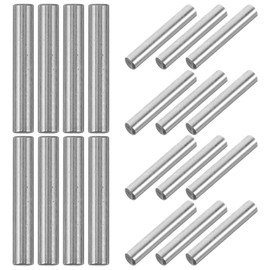 Gadpiparty 20pcs Pinch Roller Shaft Pinch Roller for Radio Tape Pinch Roller for Recorder Cassette Tape Machine Pinch Roller Recorder Pinch Roller Cassette Player Pinch Roller Copper Silver