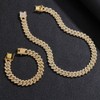 Jacruces Gold Cuban Link Chain for Women Mens Chain Necklace