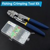 Fishing Crimping Tool Fishing Wire Line Crimping Rigging Kit Fishing