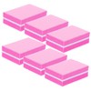Beavorty 100pcs Block Nail File Double-sided Buffing Sponge for Manicure