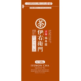 Iemon Roasted Roasted Tea with Fried Rice, 17.6 oz (500 g)