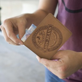 Lois - Men's Leather Wallet - Men's Leather Wallets with RFID Protection - Men's Small Wallet - Men's Leather Wallet - Men's Wallet, brown, Classic