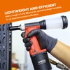 UPWOOD Pneumatic Hydraulic Pop Rivet Gun, Self-Suction Air Riveter Riveting
