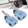 2Pcs Momentary Limit Switch Adjustable Roller Micro Limit Travel Switch