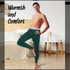 Cutecrop 3 Pack Men's Thermal Underwear Pants Fleece Lined Thermal