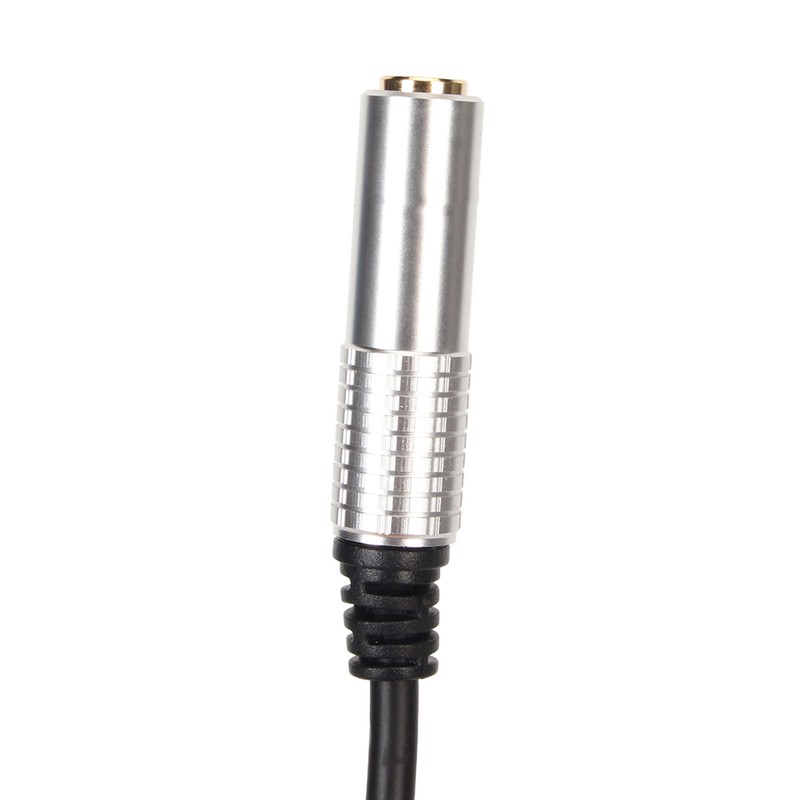 6.35mm Splitter Y Cable Mono Female to Dual Male 1/4