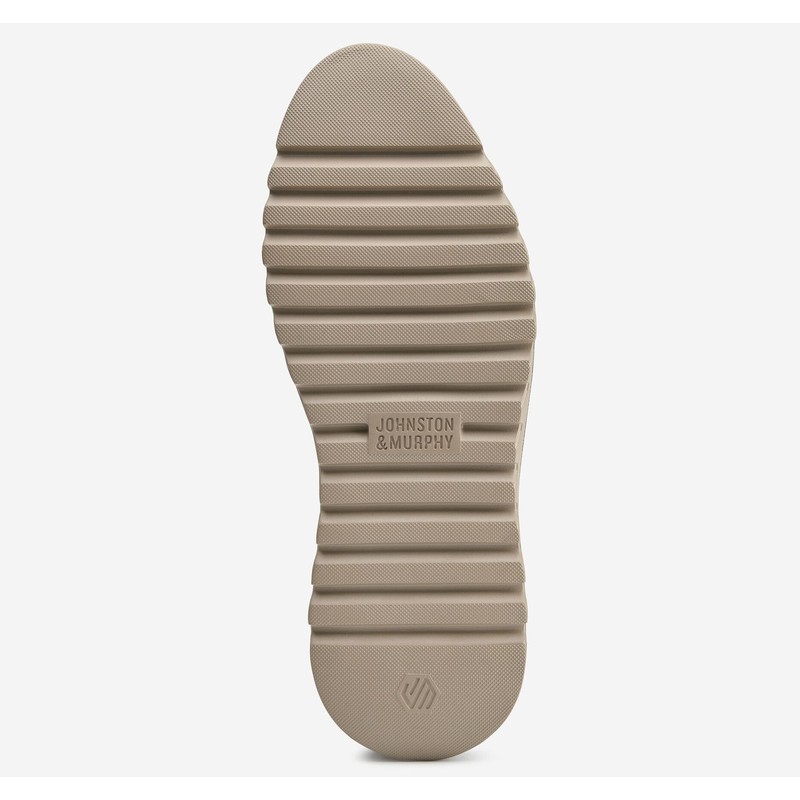 Johnston & Murphy Men's Braydon Plain Toe Tan Full Grain,