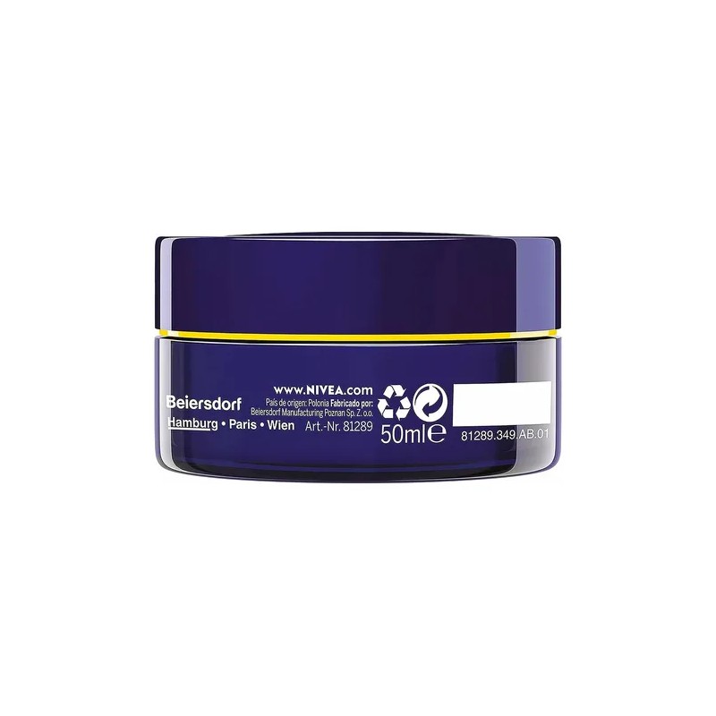 Crema Facial Nivea Q10 Antiarrugas Reafirmante Noche 50 Ml