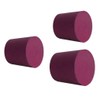 3X Bung Demijohn Rubber Cork - Solid NOT Drilled Un-Bored