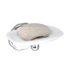 MODONA Double Robe & Towel Hook - White Porcelain &
