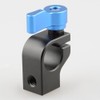 CAMVATE 15 mm Rod Clamp with Two 1/4"-20 Screw Hole