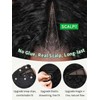 KLAIYI EasiContour V Part Wig Human Hair 4C Kinky Curly