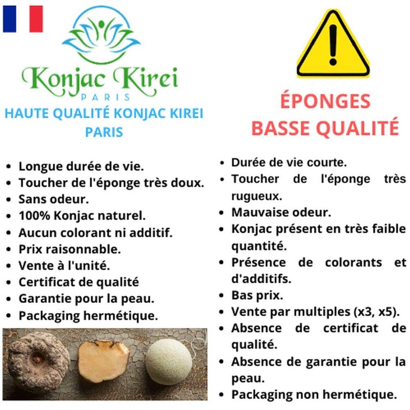 KONJAC KIREI PARIS (Green Tea)