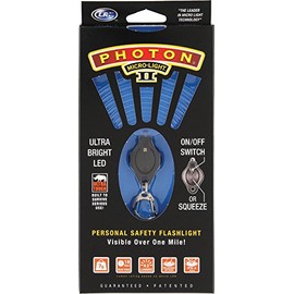 LRI PBK Photon II LED Keychain Micro-Light, Blue Beam