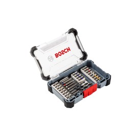 Bosch Professionalドライバービット20個セット、25mmと65mmのドライバービット、HSS-Rメタルドリルビット、堅牢なパッケージ入り