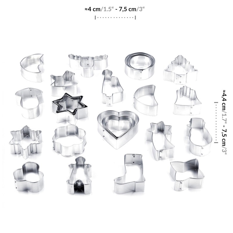 Grizzly Cookie Cutter Set - Various Shapes and Designs -