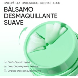 SKINTIFIC Clear All Bálsamo Desmaquillante en Barra 80g - Twist & Clean, Limpiador Facial Profundo, Remueve Maquillaje Waterproof, Textura Ligera y Portátil, Ligero y Fácil de Derretir, Refresca y Purifica la Piel