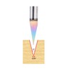 SpeTool 20 Degree V Groove Carbide Insert Router Bits, 1/4"