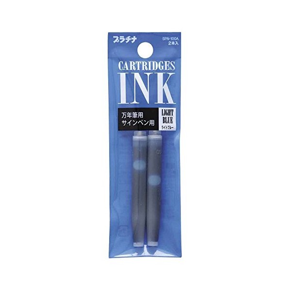 Platinum Preppy Ink Refill for Fountain and Marker Pens, Light