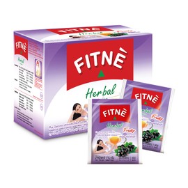 FITNE Black Currant Herbal Green Tea Fruity Scent With Garcinia Senna Infusion Gentle Detox Cleansing Boost Antioxidant Wellness Tea No Calories, 15 Tea Bags