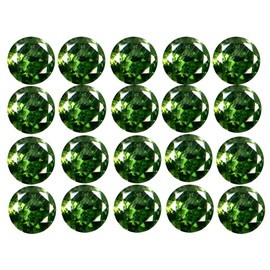 0.20 ct (20 pcs Lot) Calibrated Size 1.34 mm Round Shape Green Diamond Natural Loose Stones