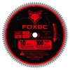 FOXBC 10-Inch Saw Blade 100-Tooth TCG for Aluminum and Non-Ferrous