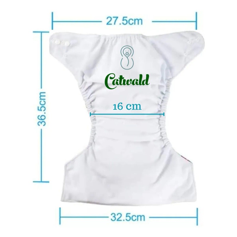 Pañal Reutilizable Multietapa Sin Inserto