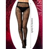 Women Fishnet Stocking Black Tight Skull Spider Web Legging Tight