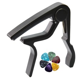 Exian Bulldog - Guitar Capo for Acoustic & Electric guitar, Uke, Mandolin, Banjo...