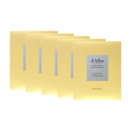 Dalba White Truffle Lifting Mask Pack (4 sheets) 5 boxes / 달바 화이트 트러플 리프팅 마스크팩(4매입) 5박스