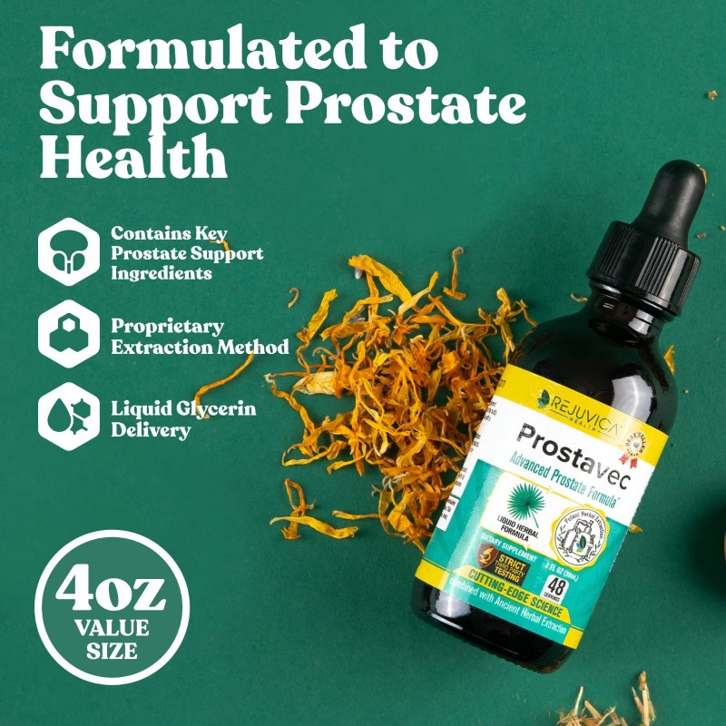 Rejuvica Health Prostavec - #1 Liquid Prostate Supplement - Prostate