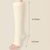 Womens Leg Warmers Winter Warm Knit Long Boot Socks Slouch