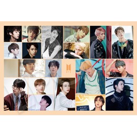 Epoch EPOCH 300 Piece Jigsaw Puzzle BTS Photo Collection Jin (10.2 x 15.0 inches (26 x 38 cm) 28-712 with Glue and Spatula Included Tickets