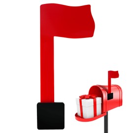 Easy-Install Mailbox Flag Replacement Kit - Upgrade Your Mailbox with a Red Flag - Fits all Mailboxes
