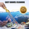 GADFISH Gravel Vacuum for Aquarium Water Changer Fish Tank Cleaning