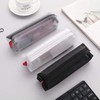 BUZZxSELECTION AC130 Stationery Case, Transparent, Pencil Case, Pencil Case, Pencil