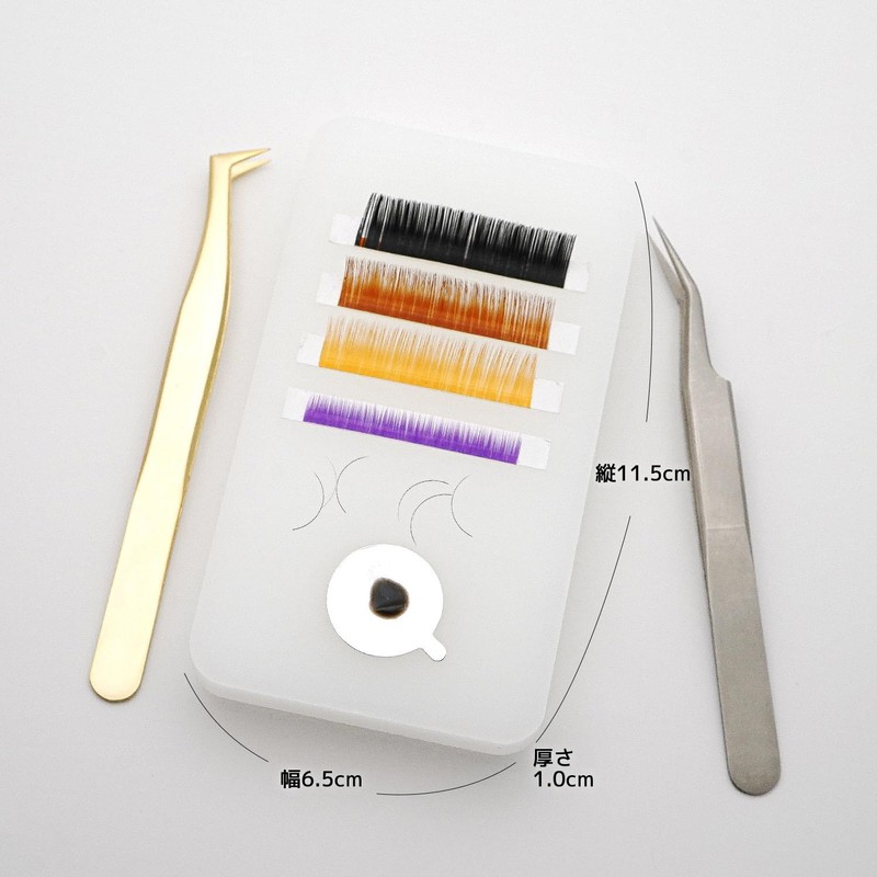 Thick Lash Plate No Memory Thick Wide Self Flow Placement