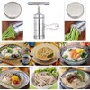 XIAN Manual Pasta Maker, Stainless Steel Pasta Maker Juice Squeezing
