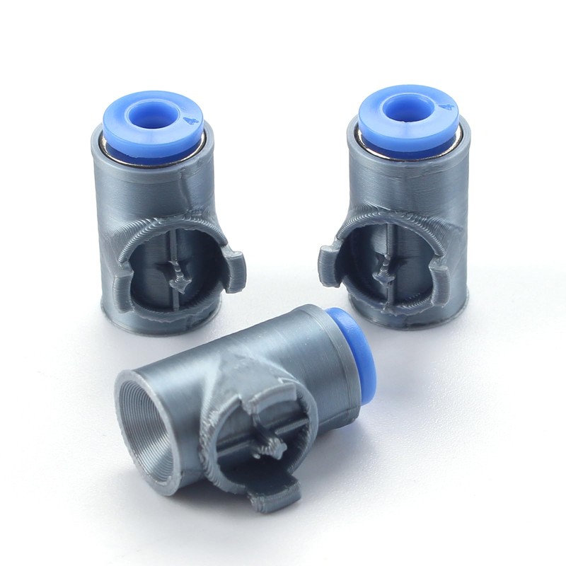 BCZAMD 3D Printer Accessories PTFE Feed Tube Connector (3 Pieces)
