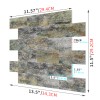 10 Pcs 13.5 X 11.5 Inch Peel and Stick Wall