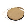 PATIKIL CD Case Holder, Microfibre Leather 20 Capacity Grid Hard